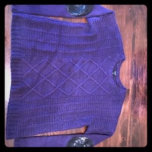 Purple medium sweater